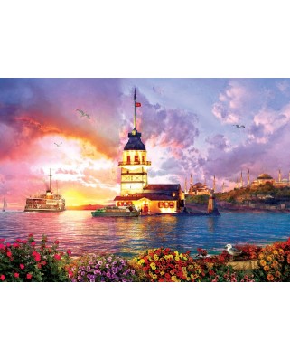 Puzzle 1000 piese - Maiden's Tower (Art-Puzzle-5179)