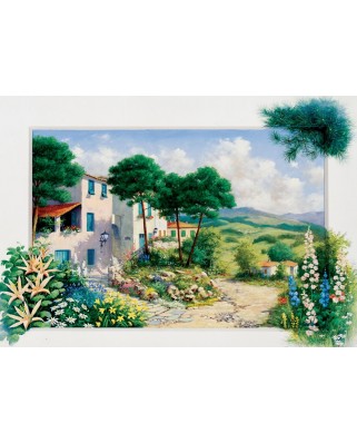 Puzzle 1000 piese - In Summerhouse (Art-Puzzle-5180)