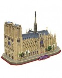 Puzzle 3D cu 128 piese - Notre-Dame de Paris (Cubic-Fun-DS0986H)