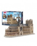 Puzzle 3D cu 293 piese - Notre Dame de Paris (Cubic-Fun-MC260H)