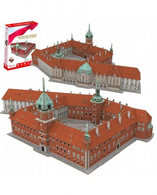 Puzzle 3D cu 105 piese - The Royal Castle in Warsaw (Cubic-Fun-MC268H)