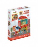 Puzzle 3D cu 89 piese - Fire Rescue (Cubic-Fun-P813H)