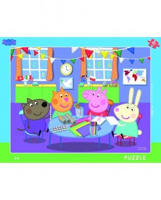 Puzzle 40 piese - Peppa Pig in Kindergarten (Dino-32220)