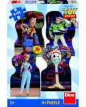 Puzzle 4x54 piese - Toy Story 4 (Dino-33322)