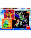 Puzzle 3x55 piese - Toy Story 4 (Dino-33532)