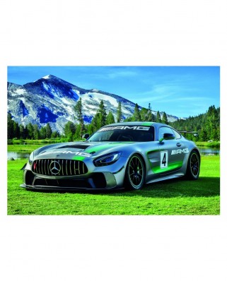 Puzzle 300 piese XXL - Mercedes AMG GT (Dino-47225)