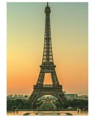 Puzzle 500 piese - The Eiffel Tower at Dusk (Dino-50246)