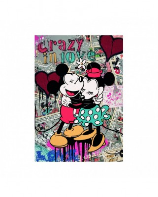Puzzle 500 piese - Retro Mickey Mouse (Dino-50254)