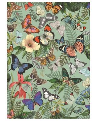Puzzle 1000 piese - Butterfly Meadow (Dino-53286)