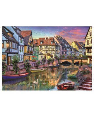 Puzzle 2000 piese - Romantic Early Evening (Dino-56123)