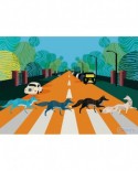 Puzzle 500 piese - Abbey Fox Road (Gibsons-G3605)