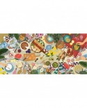 Puzzle 636 piese panoramic - Dreamtime Picnic (Gibsons-G4600)