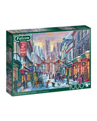 Puzzle 1000 piese - Christmas in York (Jumbo-11277)
