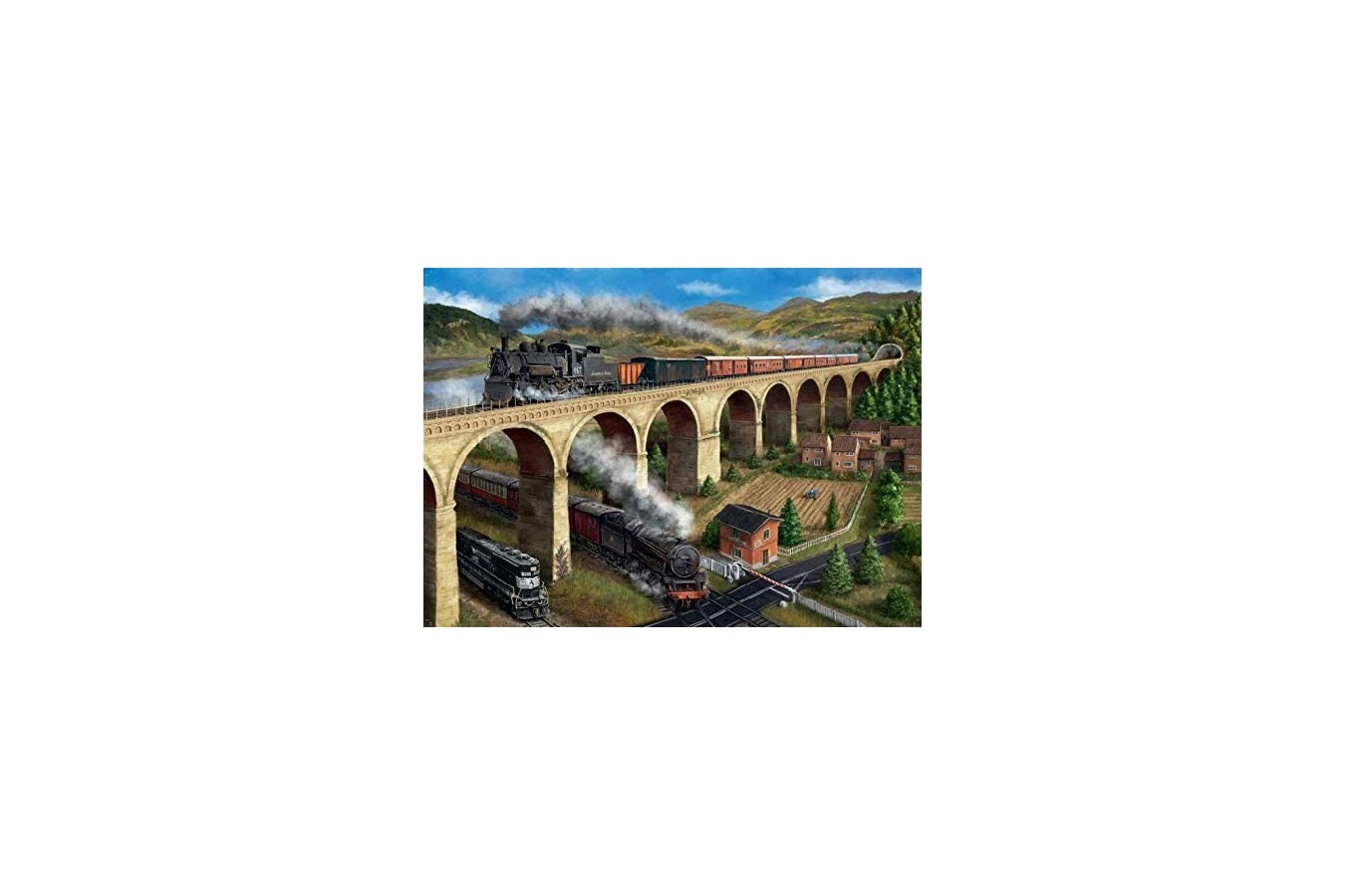 Puzzle 1000 piese - The Viaduct (Jumbo-11281)