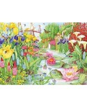 Puzzle 1000 piese - Flower Show: The Water Garden (Jumbo-11282)