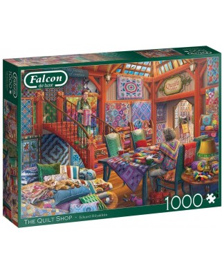 Puzzle 1000 piese - The Quilt Shop (Jumbo-11285)