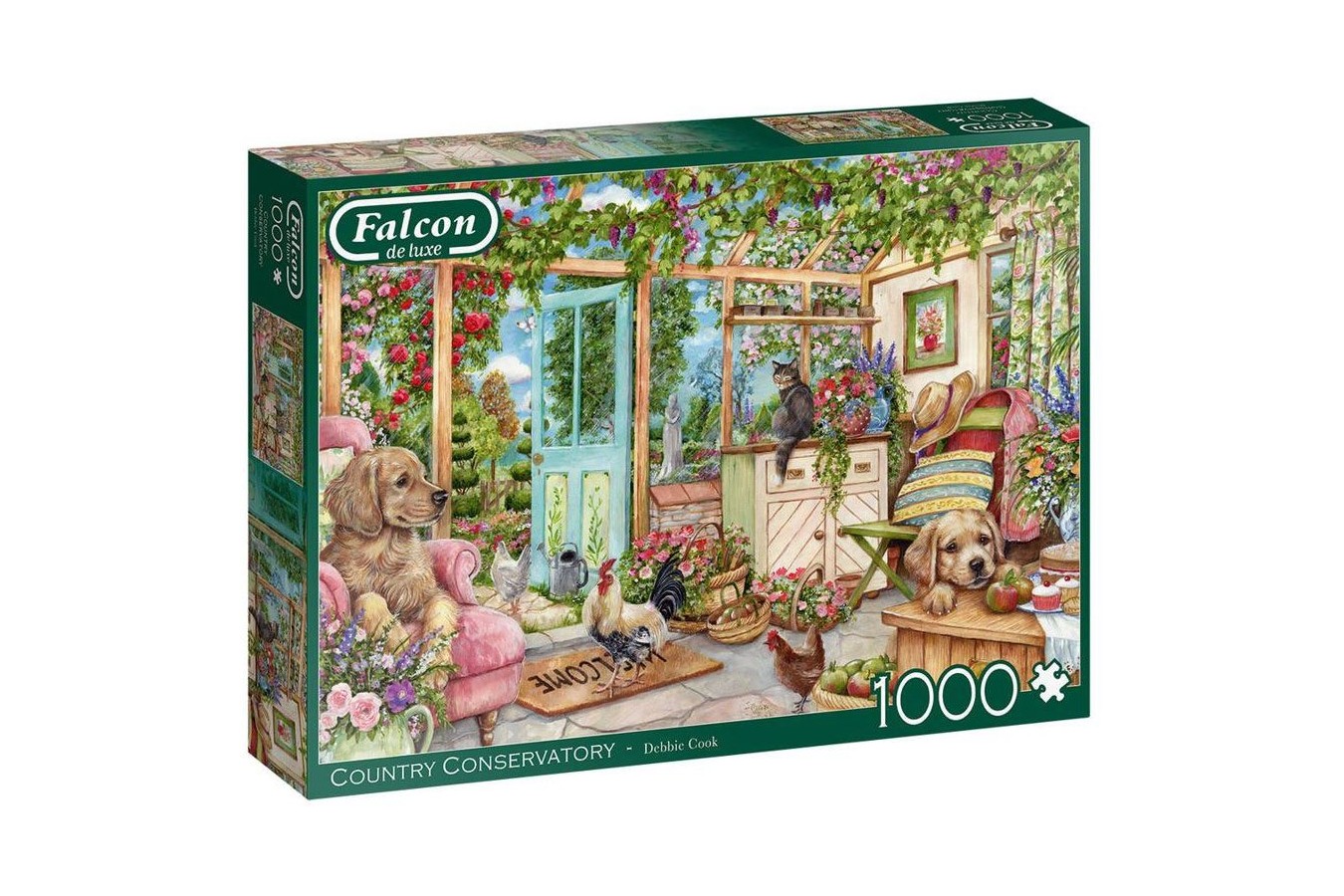 Puzzle 1000 piese - Country Conservatory (Jumbo-11314)