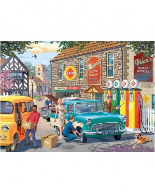 Puzzle 1000 piese - The Petrol Station (Jumbo-11321)