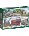 Puzzle 1000 piese - Greetings from Scotland (Jumbo-11325)