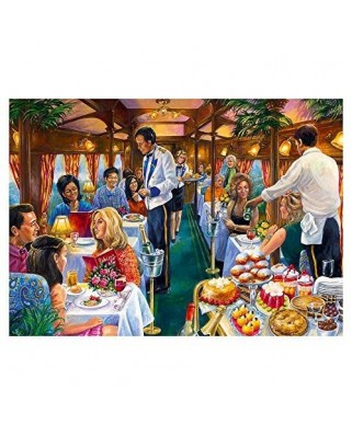 Puzzle 500 piese - The Dining Carriage (Jumbo-11328)