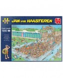Puzzle 1000 piese - Jan Van Haasteren: Pool Pile-Up (Jumbo-20039)