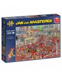 Puzzle 1000 piese - Jan Van Haasteren: La Tomatina (Jumbo-20043)