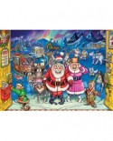 Puzzle 2x1.000 piese - Wasgij Christmas 17 - Elf Inspection (Jumbo-25003)