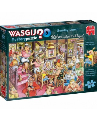 Puzzle 1000 piese - Wasgij Retro Mystery 5 (Jumbo-25009)