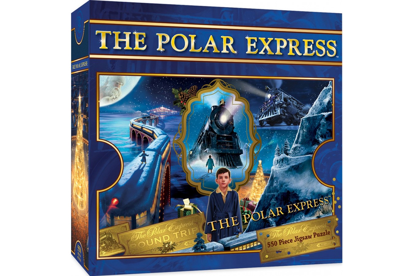 Puzzle 550 piese - The Polar Express Train (Master-Pieces-31727)