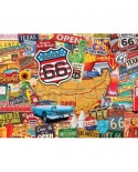 Puzzle 550 piese - Route 66 (Master-Pieces-32024)