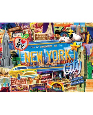 Puzzle 550 piese - New York City (Master-Pieces-32026)