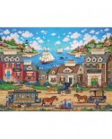 Puzzle 550 piese - Oceanside Trolley (Master-Pieces-32050)