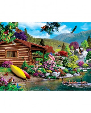 Puzzle 750 piese - Lazy Days - Free to Fly (Master-Pieces-32055)