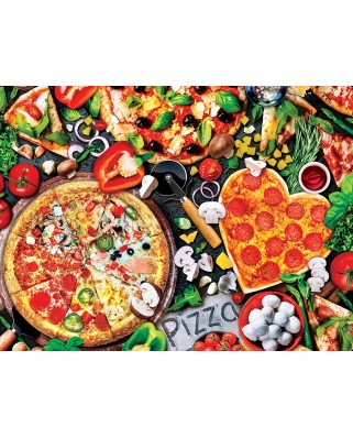 Puzzle 300 piese XXL - Viva la Pizza (Master-Pieces-32108)
