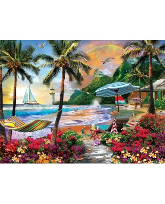 Puzzle 550 piese - Hawaian Life (Master-Pieces-32117)