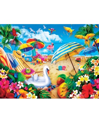 Puzzle 550 piese - Paradise Beach Escape (Master-Pieces-32120)