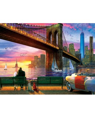 Puzzle 550 piese - New York Romance (Master-Pieces-32122)