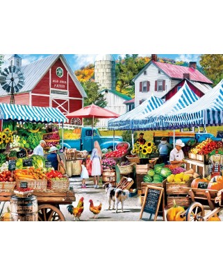 Puzzle 750 piese - Old Mill Farm Stand (Master-Pieces-32169)
