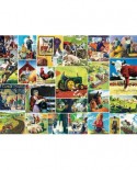 Puzzle 1000 piese - Farmland Collage (Master-Pieces-71808)