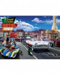 Puzzle 1000 piese - Drive Through on Route 66 (Master-Pieces-71950)