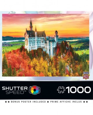 Puzzle 1000 piese - Autumn Castle (Master-Pieces-71953)