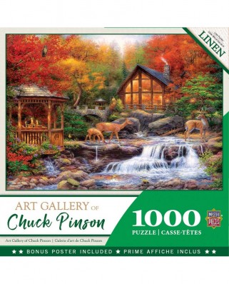 Puzzle 1000 piese - Chuck Pinson: Colors of Life (Master-Pieces-72010)