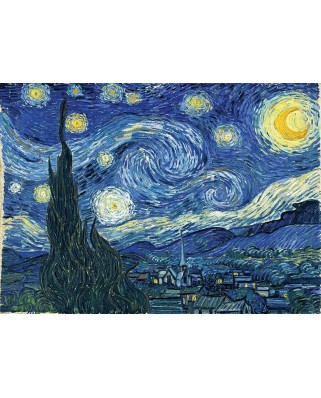Puzzle 1000 piese - Vincent Van Gogh: Starry Night (Master-Pieces-72012)
