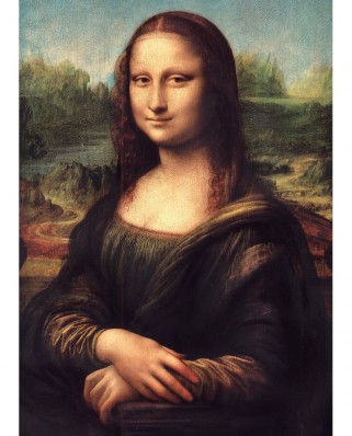 Puzzle 1000 piese - Leonardo Da Vinci: Mona Lisa (Master-Pieces-72015)