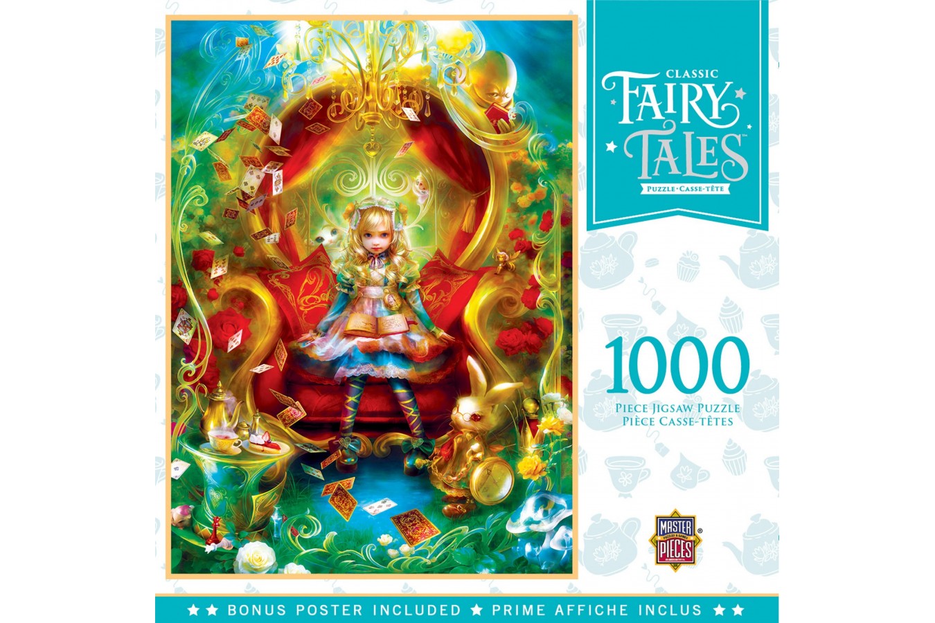 Puzzle 1000 piese - Tea Party Time (Master-Pieces-72016)