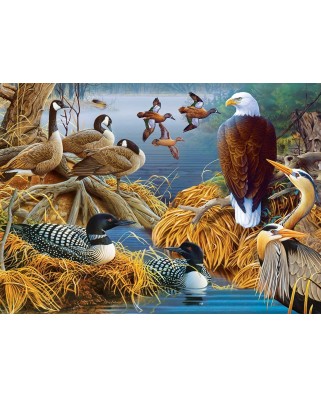 Puzzle 1000 piese - Lake Life (Master-Pieces-72022)