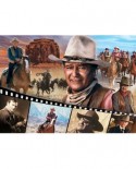 Puzzle 1000 piese - John Wayne - The Legend of the Silver Screen (Master-Pieces-72025)