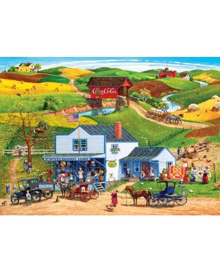 Puzzle 1000 piese - McGiverny's Country Store (Master-Pieces-72027)