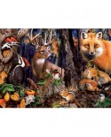Puzzle 1000 piese - Forest Gathering (Master-Pieces-72033)