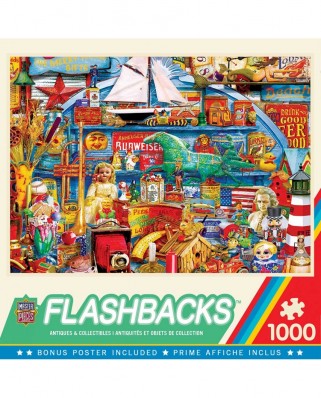 Puzzle 1000 piese - Antiques and Collectibles (Master-Pieces-72037)